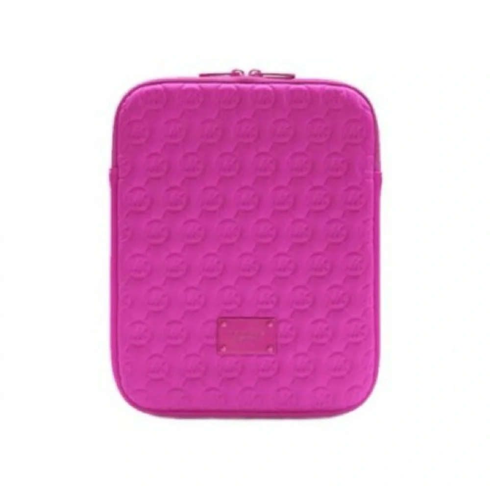 Michael Kors Pink Quilted Tablet Sleeve